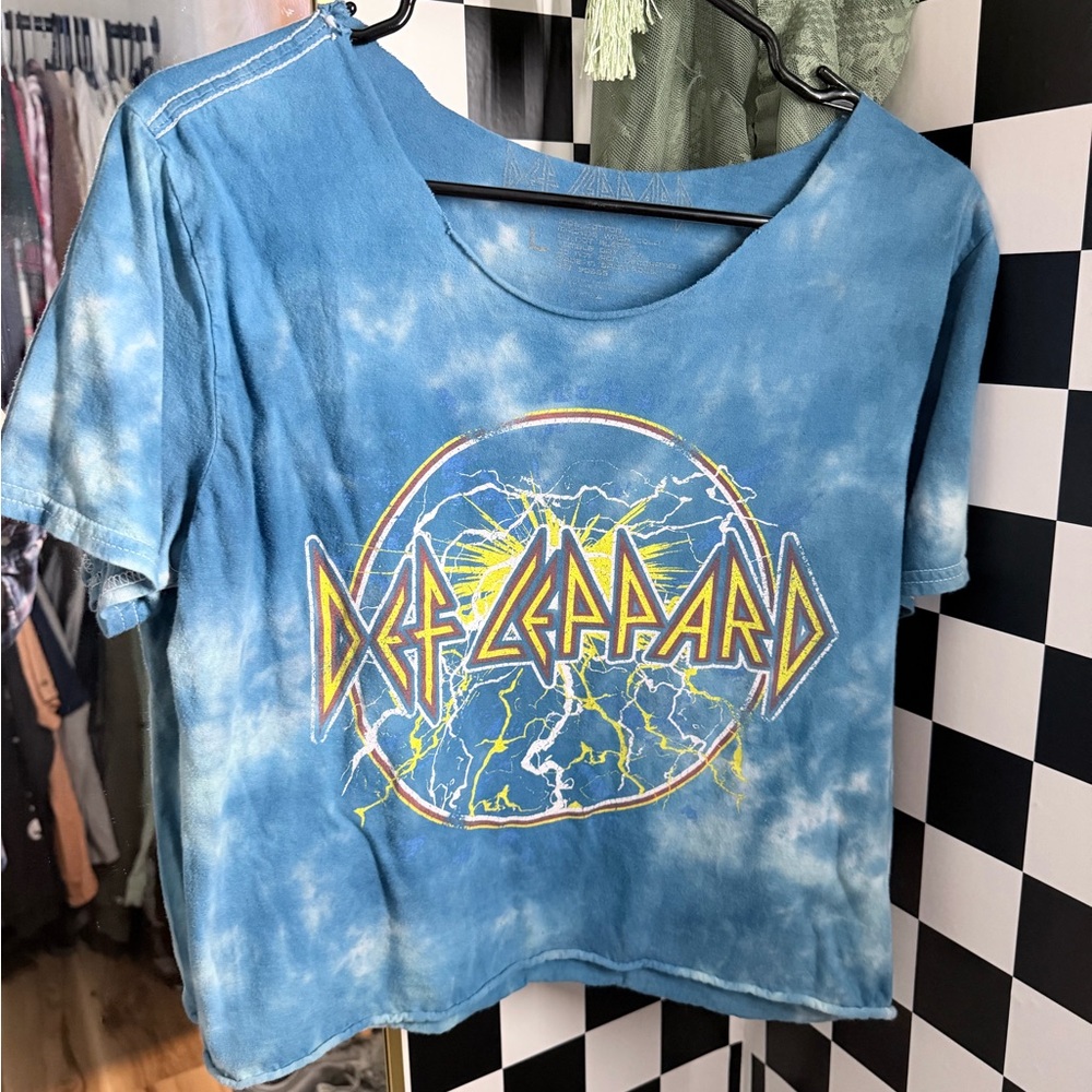 Women's Blue Graphic Tee